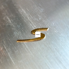 Load image into Gallery viewer, Porsche Emblems - 24K Gold or Brushed Nickel or Gloss Nickel or Plastic