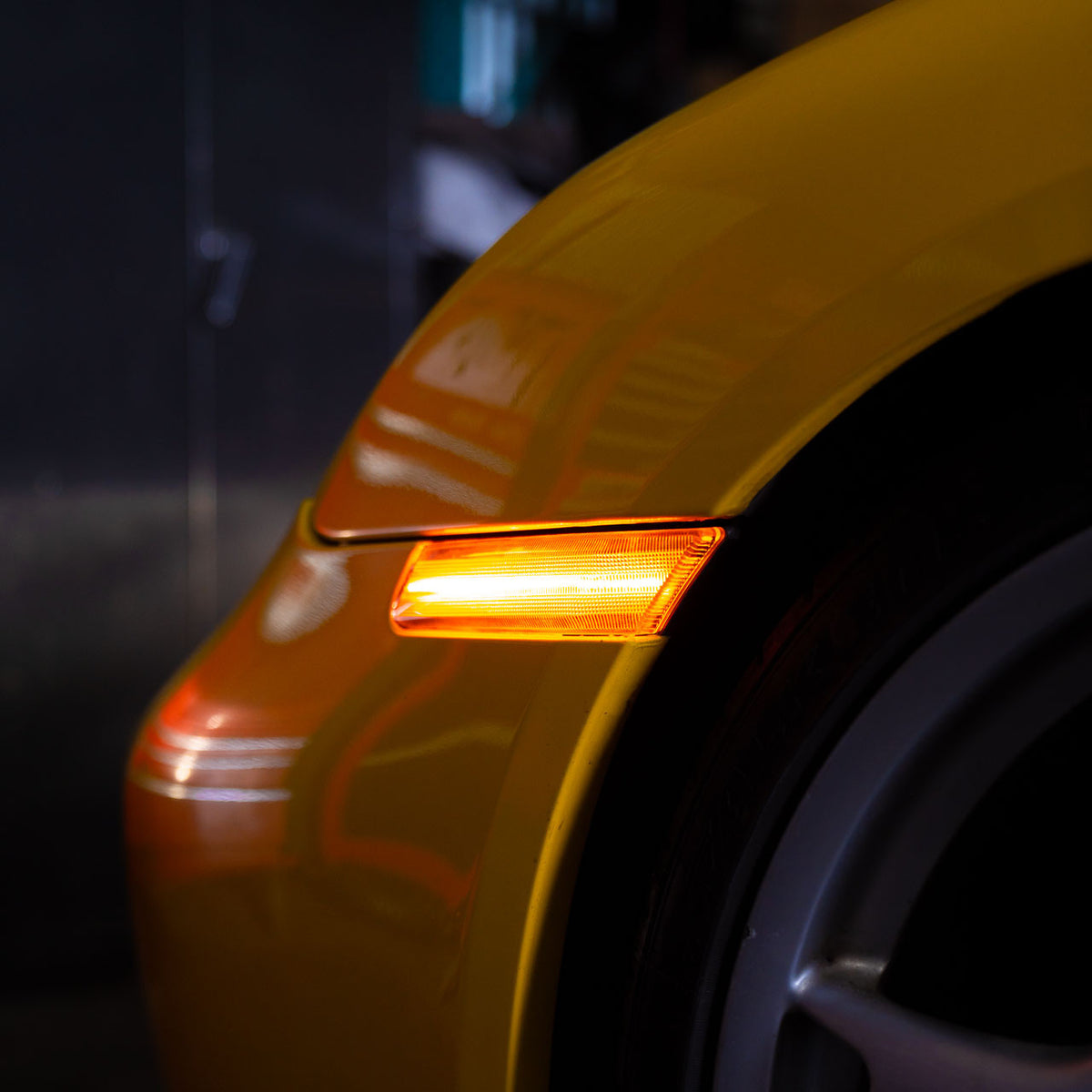 PORSCHE 997/987: FULL LED SIDE MARKERS (1 Stripe Style)