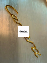 Load image into Gallery viewer, Porsche Emblems - 24K Gold or Brushed Nickel or Gloss Nickel or Plastic