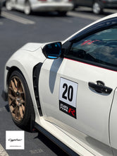 Load image into Gallery viewer, Race Numbers - Square or Rectangle - Number | Name | City | Brand | Model | Flag (Pair)