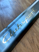 Load image into Gallery viewer, 997 987 996 986 Door Sills in Metal Finishes (Custom Insignia Optional)