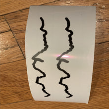 Load image into Gallery viewer, Road Map Decal - like Wolf Pen Gap or Blood Mountain or Tail of Dragon