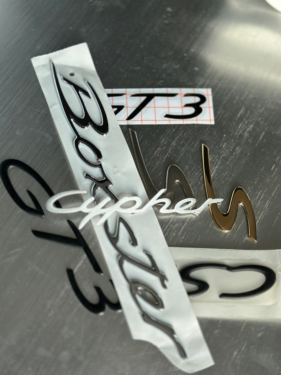 Emblems & Badges – Cypher Vehicle Design