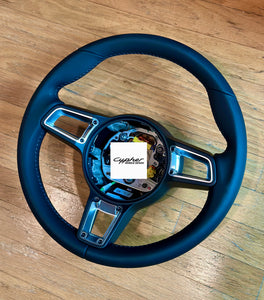 991.2 Style - GT Sport Steering Wheel - Multifunction/Heated for STMV1 Upgrades or No Multifunction But Heated Wheel (AIRBAG NOT INCLUDED) - 100% GENUINE OEM