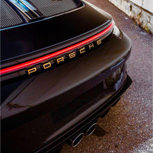 Load image into Gallery viewer, Porsche Emblems - 24K Gold or Brushed Nickel or Gloss Nickel or Plastic
