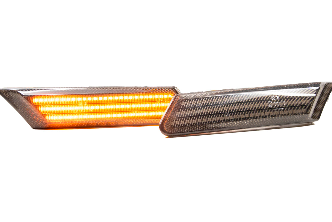 PORSCHE 997/987: FULL LED XB SIDE MARKERS (3 Stripe Style)