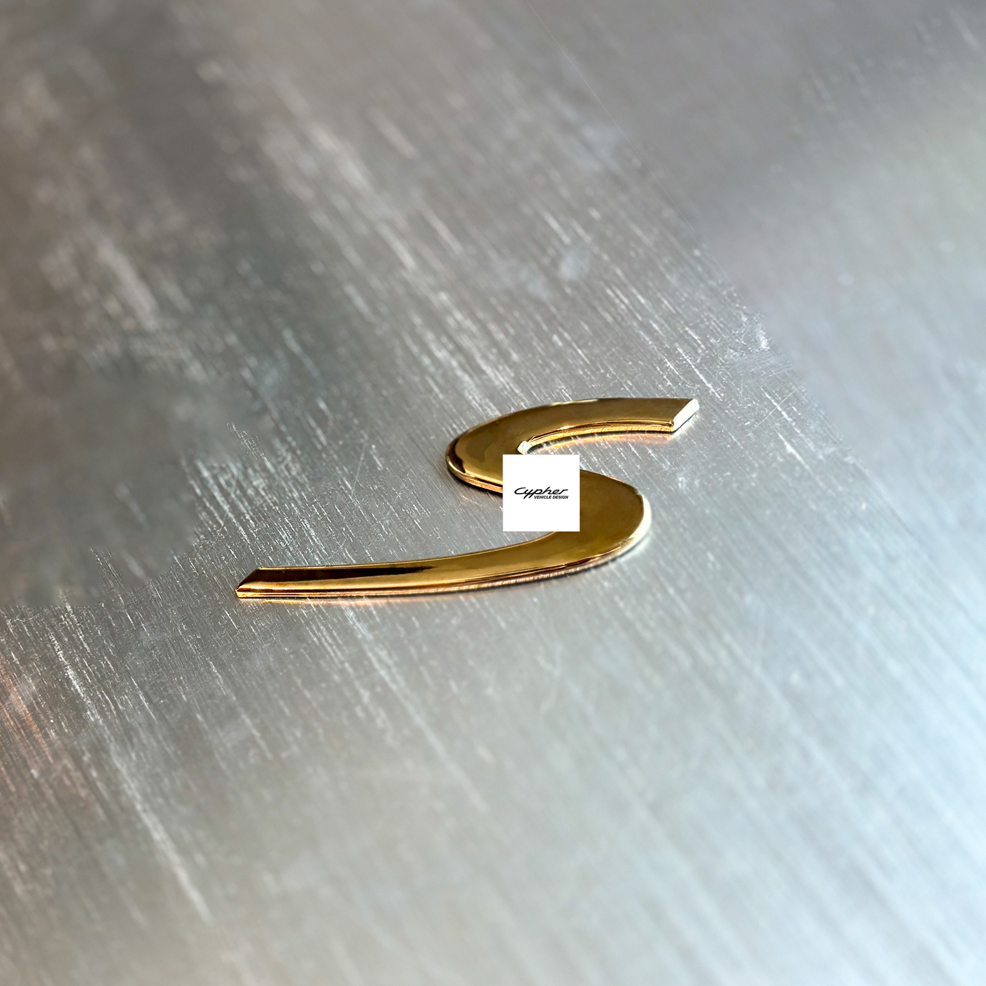 Porsche Emblems - 24K Gold or Brushed Nickel or Gloss Nickel or Plastic