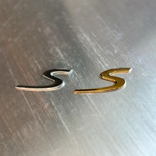 Load image into Gallery viewer, Porsche Emblems - 24K Gold or Brushed Nickel or Gloss Nickel
