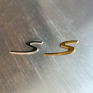 Porsche Emblems - 24K Gold or Brushed Nickel or Gloss Nickel