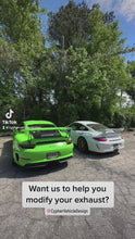 Load and play video in Gallery viewer, Sport Exhaust for 991.1 GT3 / RS and 991.2 GT3 / RS
