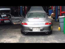 Load and play video in Gallery viewer, Porsche 996 Carrera (And Related Models) Muffler Bypass Pipes
