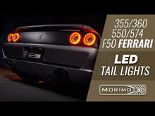 Load and play video in Gallery viewer, FERRARI (95-2004) | F355 &amp; 360 &amp; 550 BERLINETTA &amp; 575 BERLINETTA &amp; F50 | Tail Lights | Full LED | Berlinetta Spyder GTS | MORIMOTO XB LED
