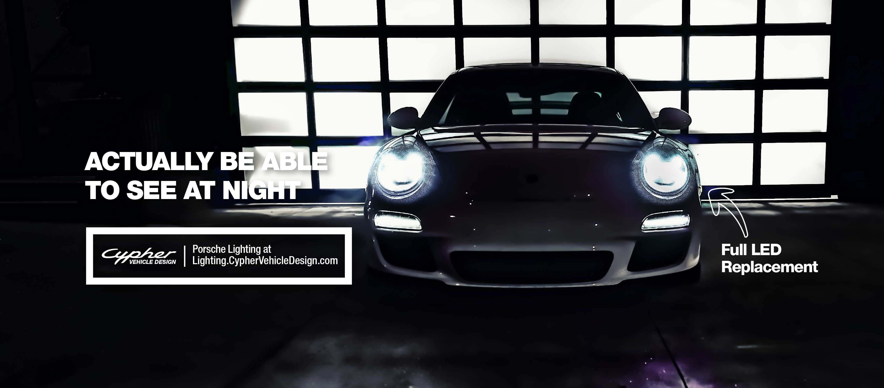Porsche 911 997 (05-13) XB LED Headlights