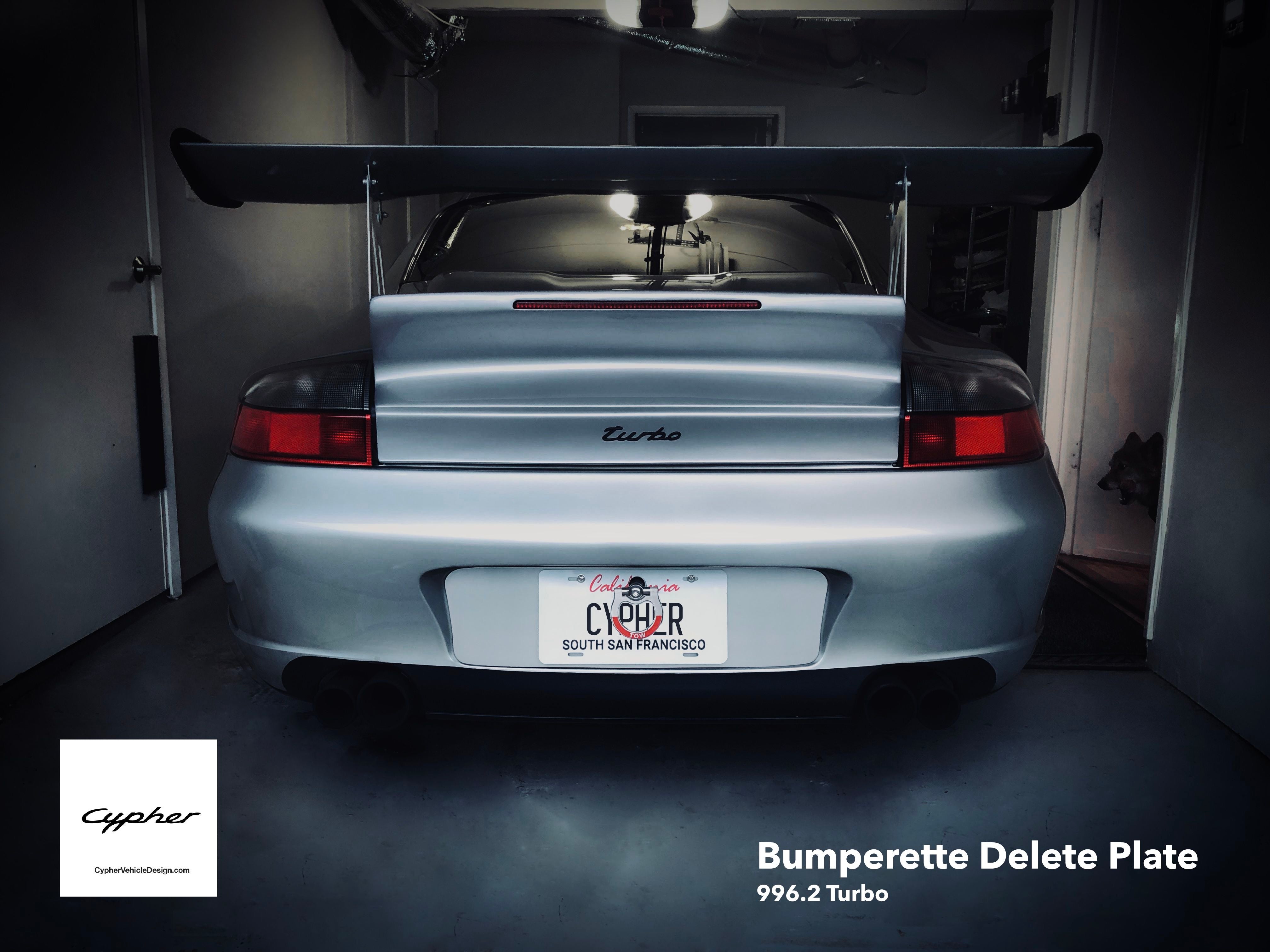 PORSCHE 996.1/996.2 REAR BUMPERETTE DELETE PANEL