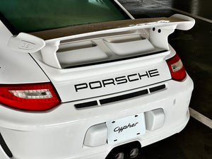 PORSCHE Decal for Decklid or Wing
